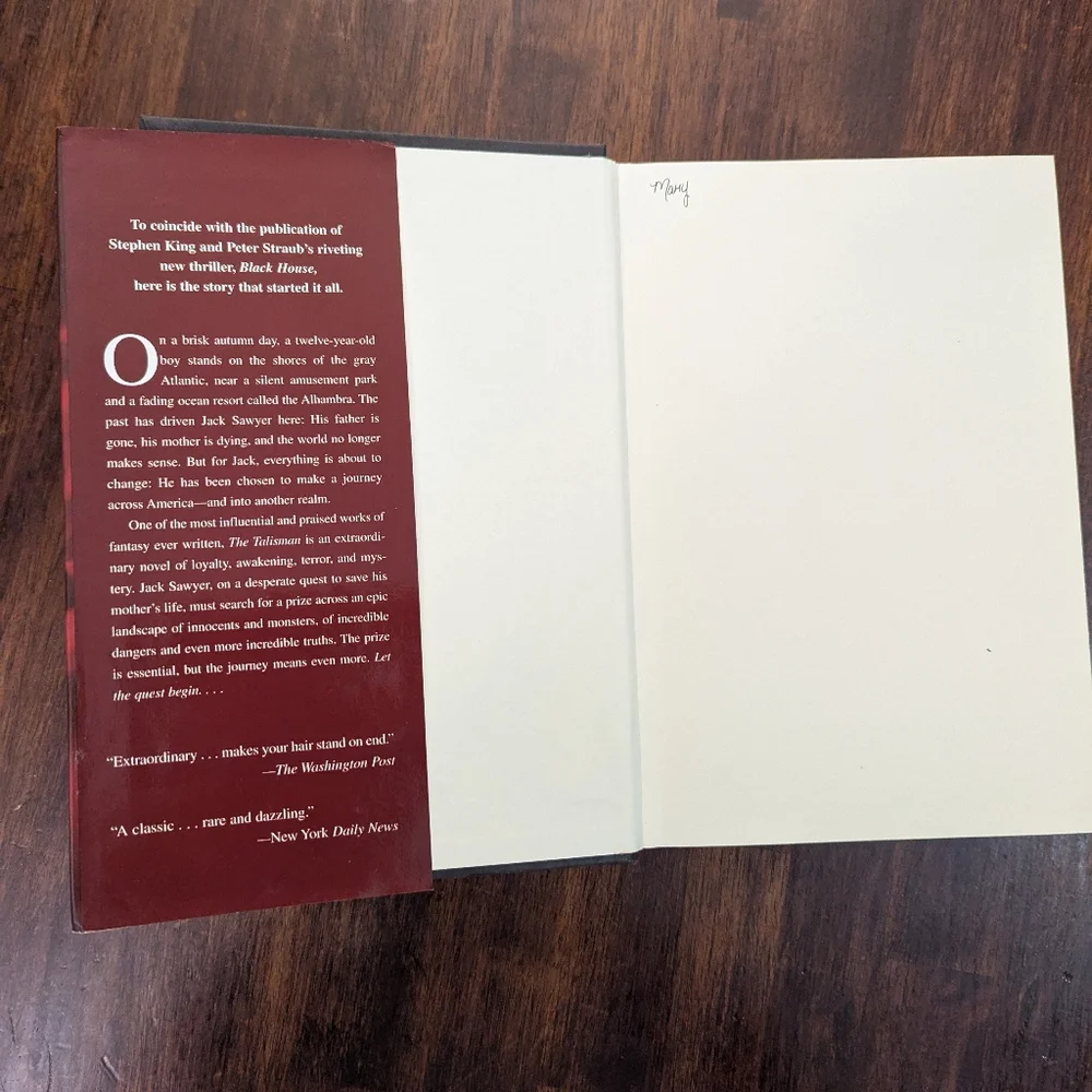 The Talisman by Stephen King and Peter Straub Hardback Book - Picture 3 of 5
